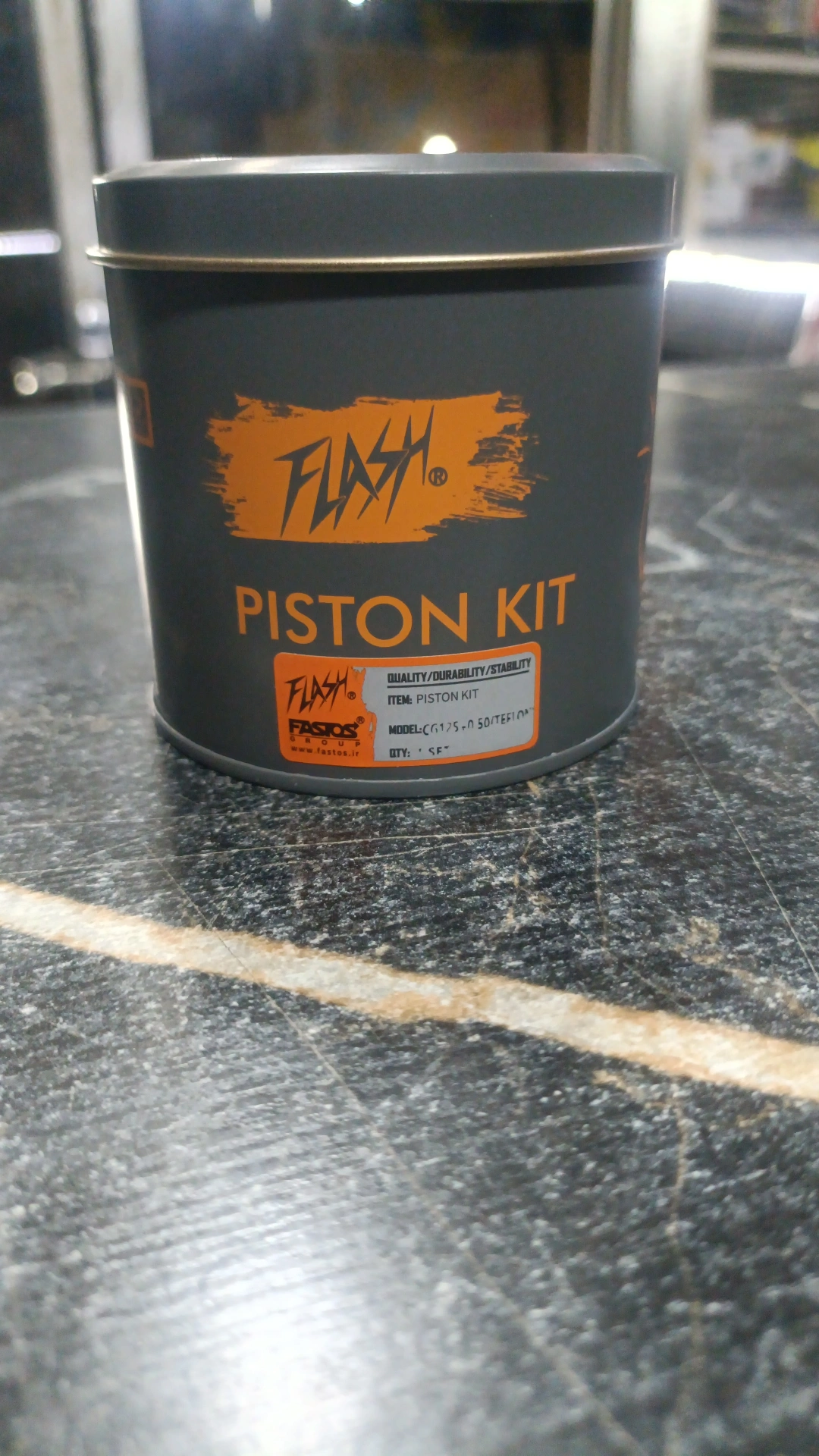 رینگ پیستون ۱۲۵/شماره ۵۰ فلش