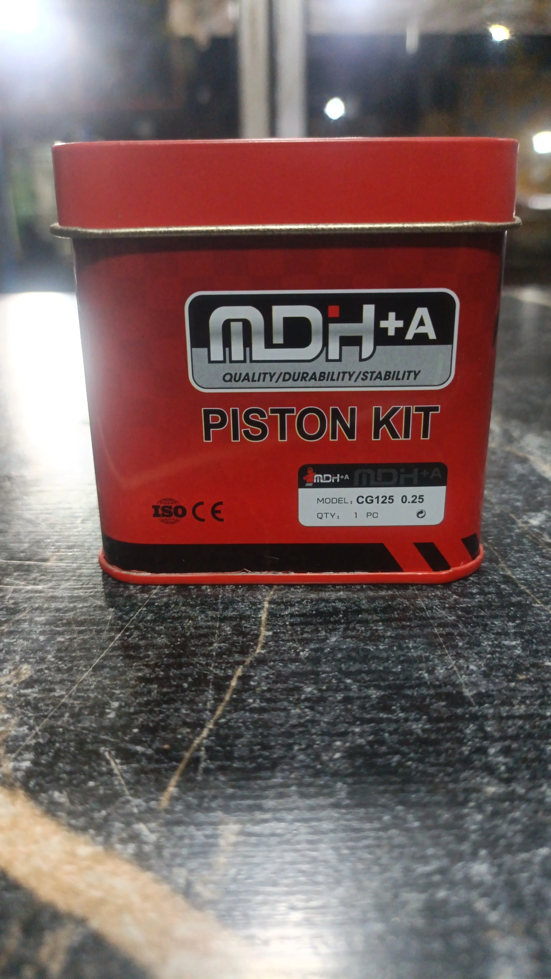 رینگ پیستون هوندا ۱۲۵/شماره25-برند MDH